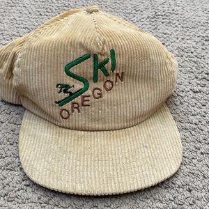 Vintage corduroy trucker hat